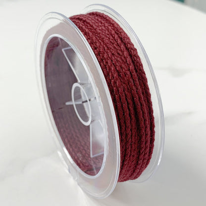 2mm Solid Color Dragon Scale Cotton Cord Pendant Necklace Rope
