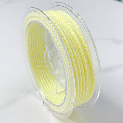 2mm Solid Color Dragon Scale Cotton Cord Pendant Necklace Rope