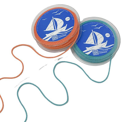 2mm Solid Color Dragon Scale Cotton Cord Pendant Necklace Rope