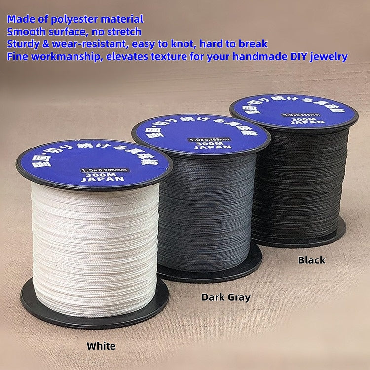 Premium  High‑Strength Japanese Pearl Thread, Durable Stringing Cord for Pearl Necklace Repair