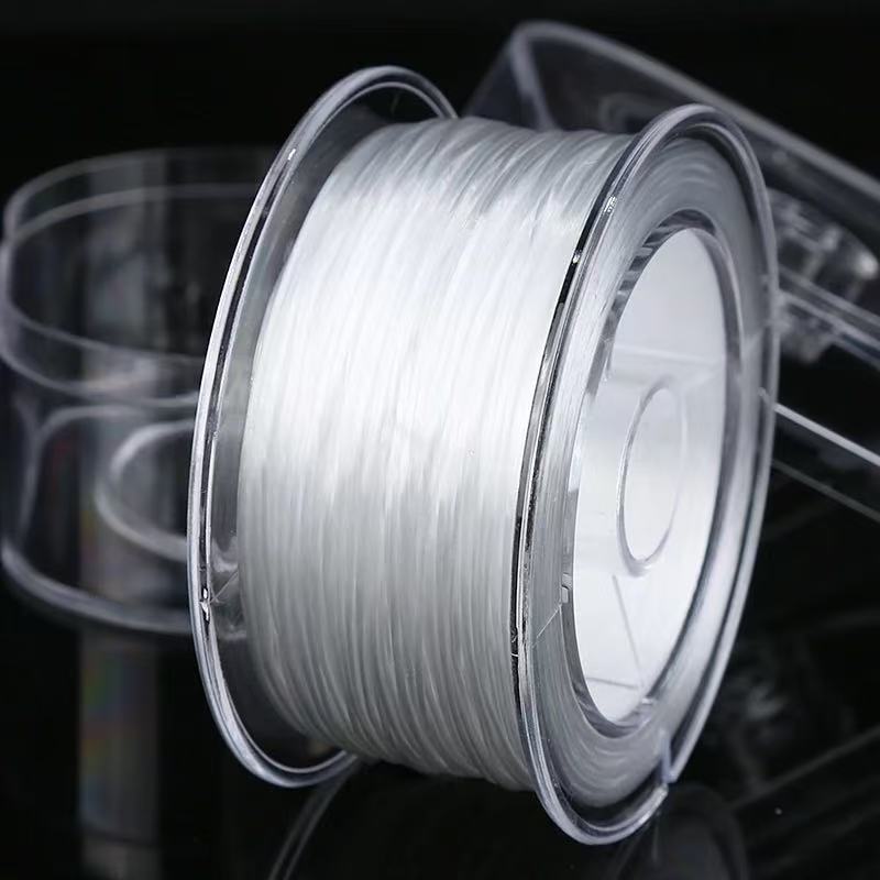 0.2mm Pearl Elastic Cord for Jewelry Making - Stretchy Beading Thread for Bracelets & Necklaces