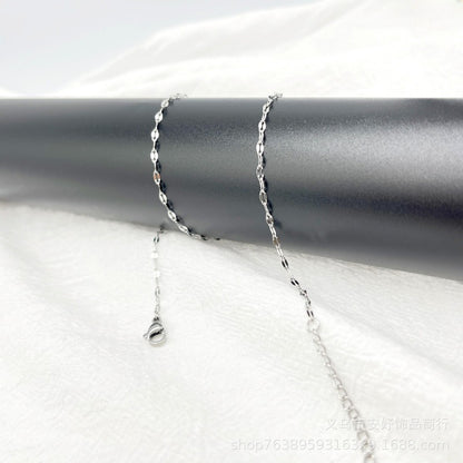 Stainless Steel Lips Neclace chain