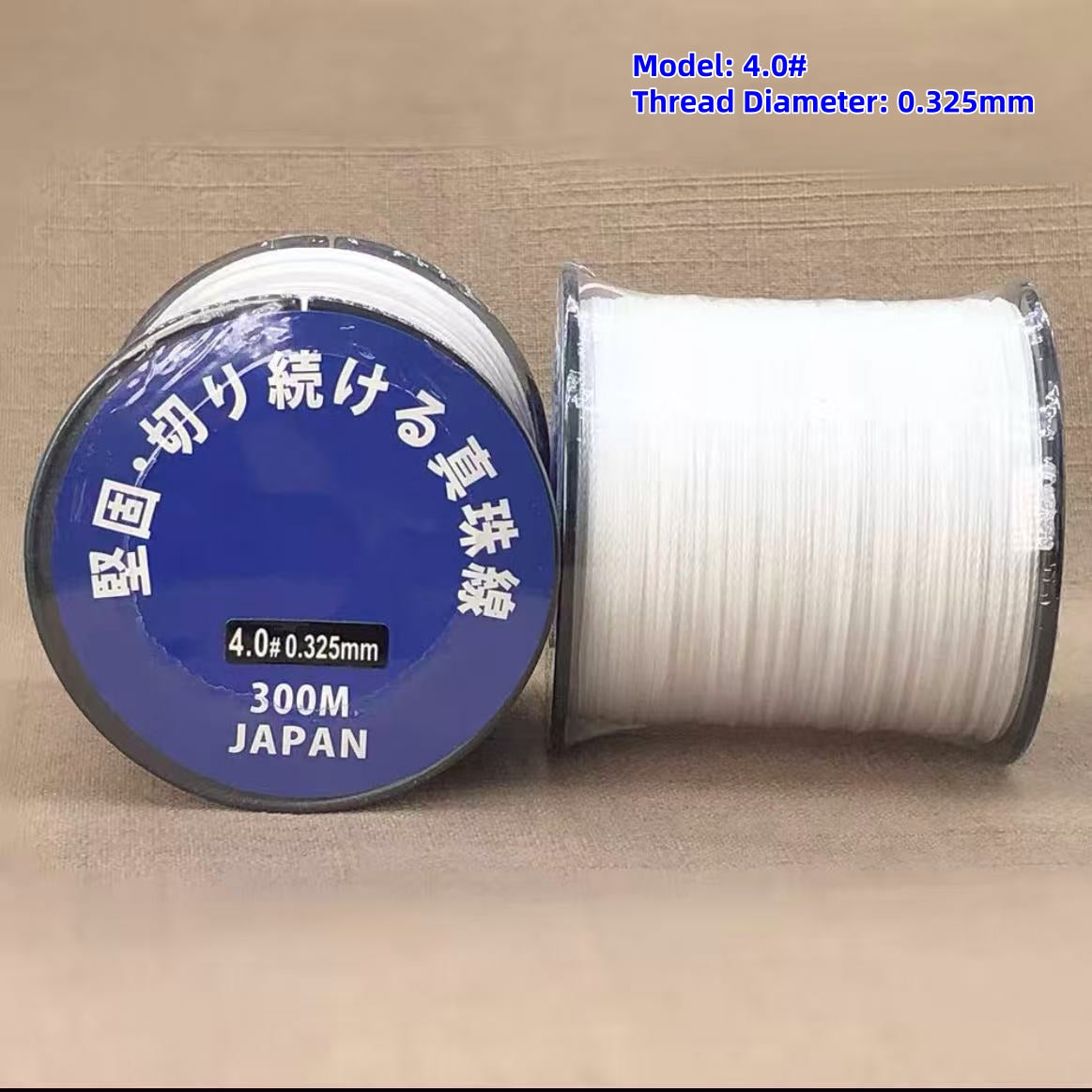 Premium  High‑Strength Japanese Pearl Thread, Durable Stringing Cord for Pearl Necklace Repair