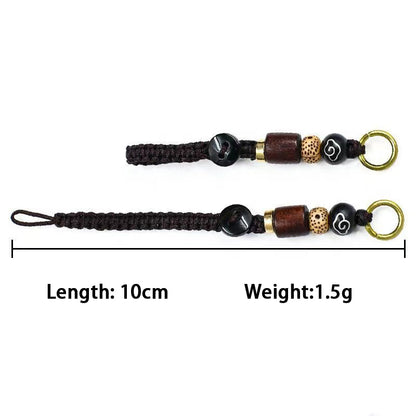 50PCS Handwoven Keychain Blanks | DIY Macrame Keychain Supplies | Craft Kit for Jewelry Makers