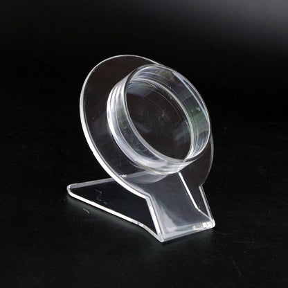 Acrylic Bracelet Display Stand, Clear Bangle Holder Organizer, Jewelry Showcase Rack for Craft Fair, Store Counter, Retail Display
