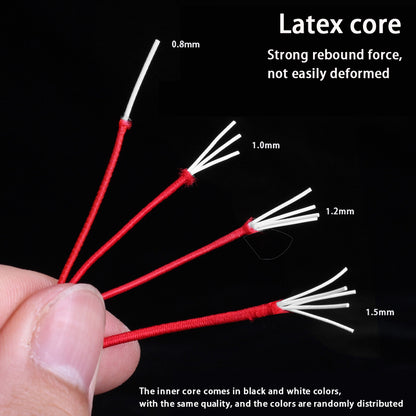 Strong Elastic Core Bead Cord - Perfect for Bracelets, Mala Beads, DIY Jewelry Making & Craft Supplies