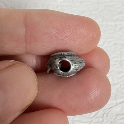 10PCS Vintage Bird Spacer Beads, Retro Small Bird Charm for Jewelry Making