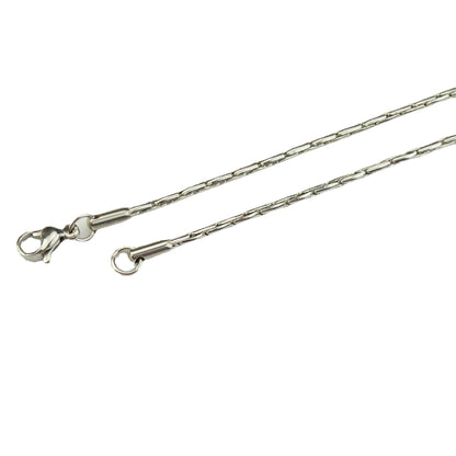Stainless Steel Cross Hammer Round Chain - Titanium Steel Men's Bracelet & Necklace, Stylish Trendy Fashion Accessories for DIY