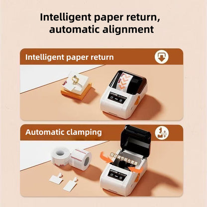 Sally Style Jewelry Label Printer, Portable Tag Printer for Jewelry Display and Packaging, Bluetooth Label Maker for Small Business