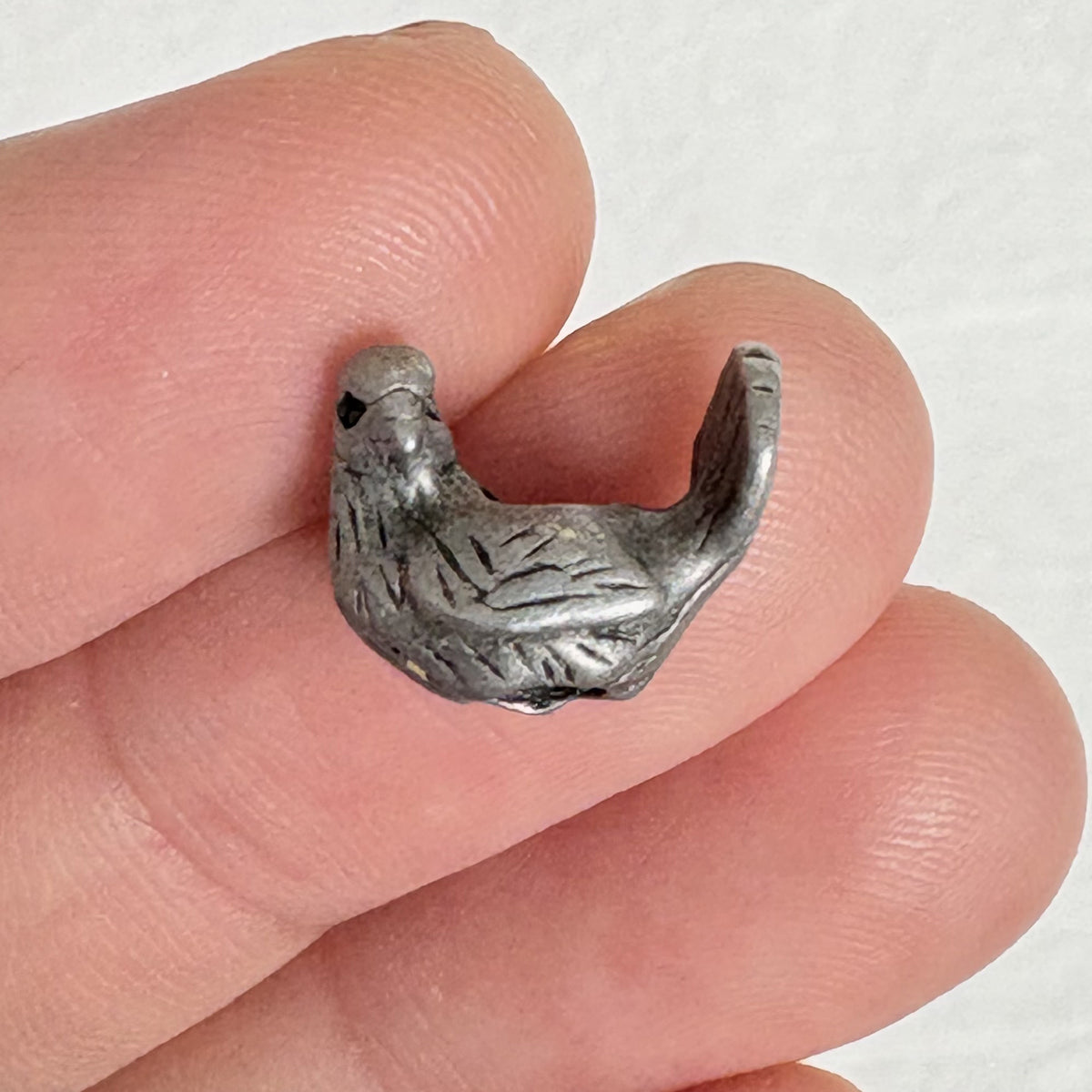 10PCS Vintage Bird Spacer Beads, Retro Small Bird Charm for Jewelry Making