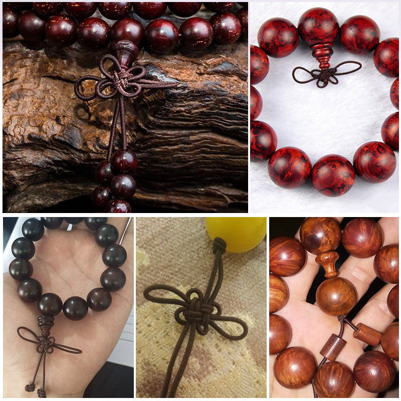 Strong Elastic Core Bead Cord - Perfect for Bracelets, Mala Beads, DIY Jewelry Making & Craft Supplies