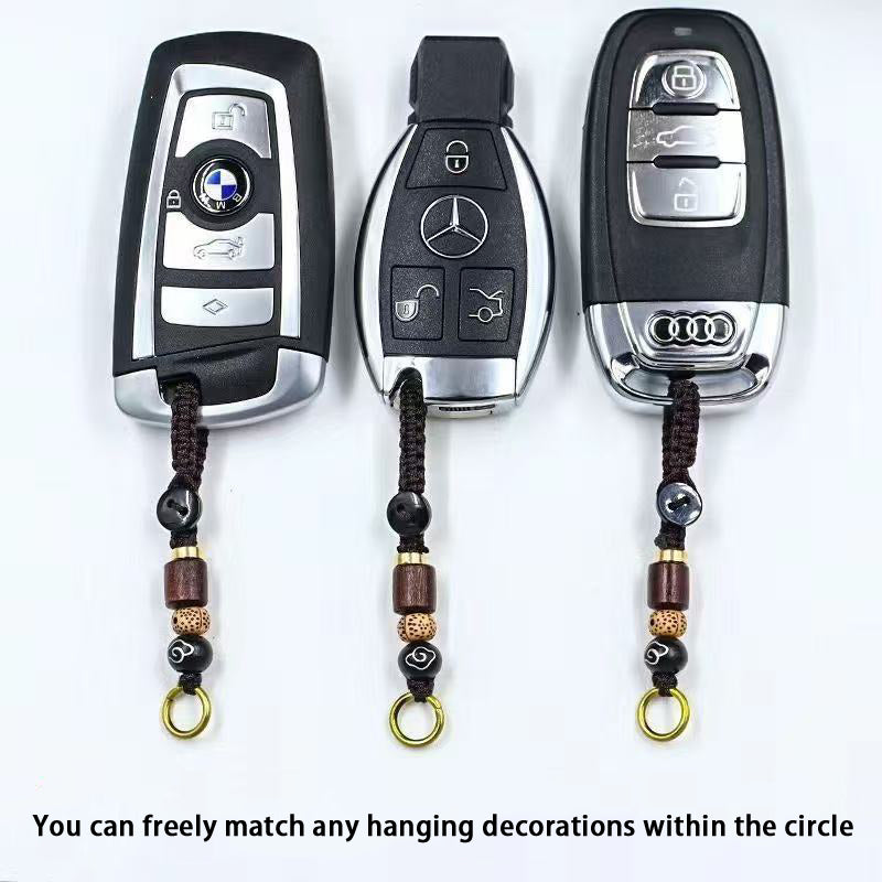 50PCS Handwoven Keychain Blanks | DIY Macrame Keychain Supplies | Craft Kit for Jewelry Makers