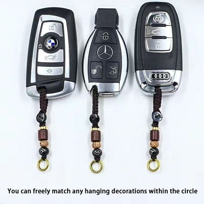 50PCS Handwoven Keychain Blanks | DIY Macrame Keychain Supplies | Craft Kit for Jewelry Makers