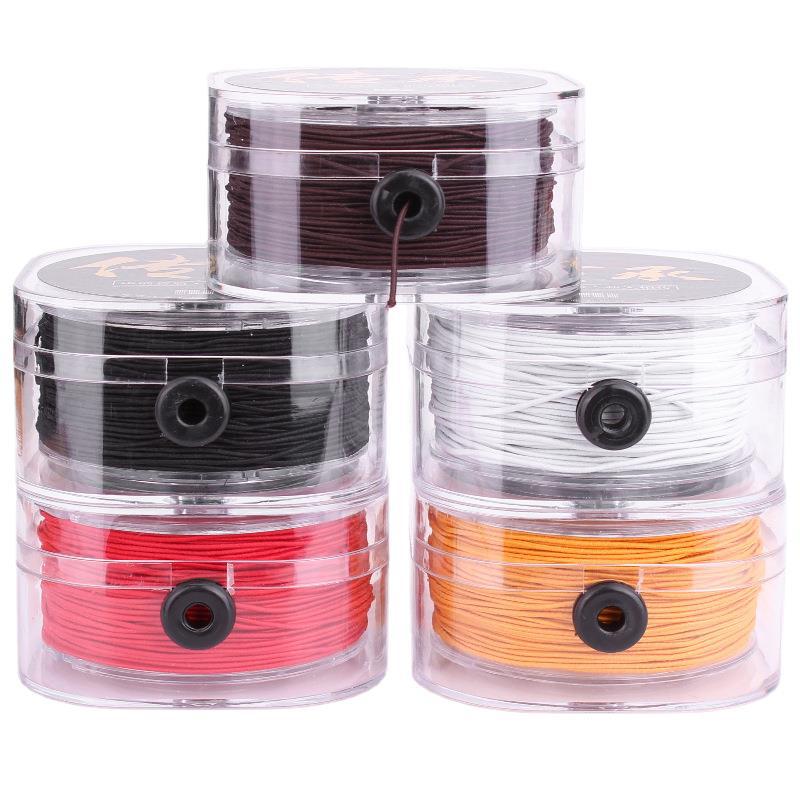 Strong Elastic Core Bead Cord - Perfect for Bracelets, Mala Beads, DIY Jewelry Making & Craft Supplies