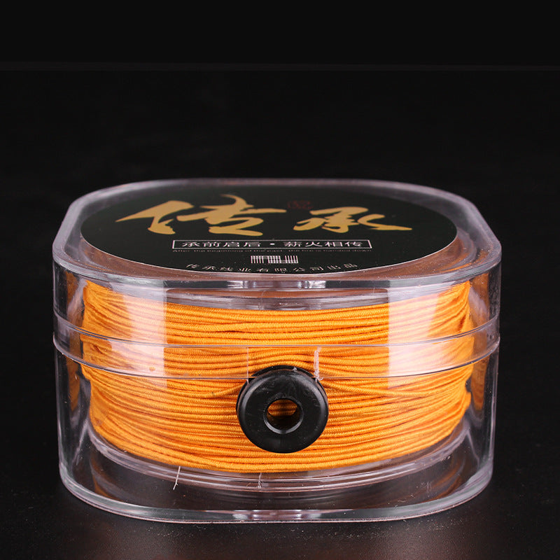 Strong Elastic Core Bead Cord - Perfect for Bracelets, Mala Beads, DIY Jewelry Making & Craft Supplies
