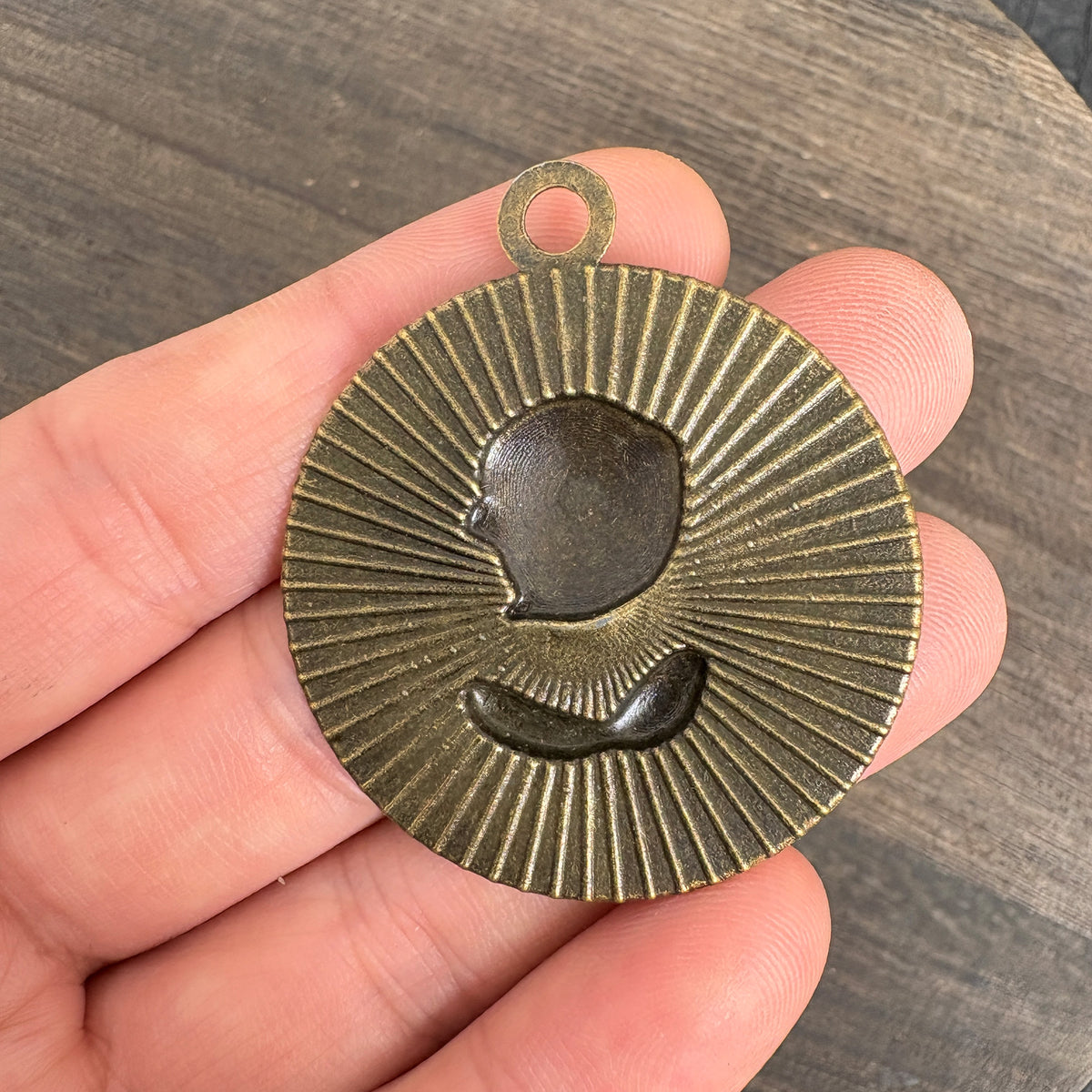 Antique Bronze Rose Flower Pendants, Vintage Floral Metal Charms for Necklace DIY Jewelry Making