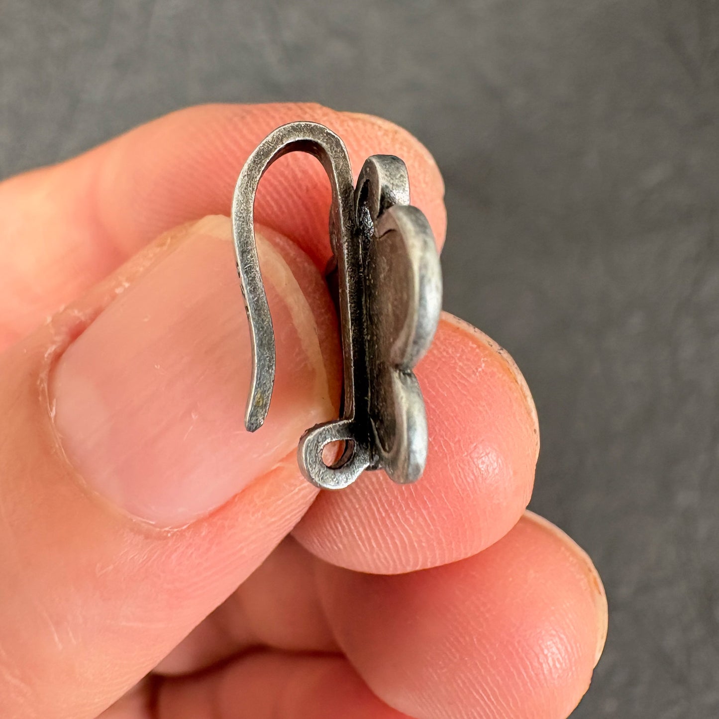 Antique Silver Bee S Clasp, Jewelry Connector