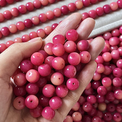 10mm Bodhi Seed Beads, Natural Buddhist Prayer Beads, Round Meditation Mala Beads for Jewelry Making, DIY Bracelet Necklace Supplies  （50PCS）