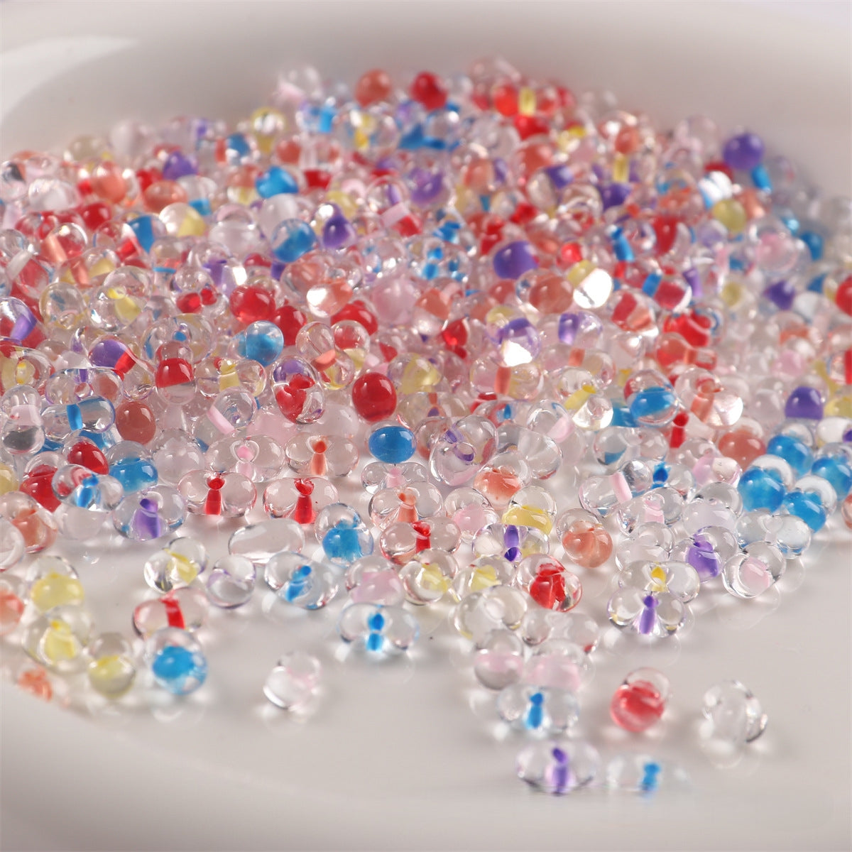 Japanese MGB Transparent Glass Peanut Beads 3x6mm, Small Spacer Seed Beads, DIY Bracelet Necklace Jewelry Making Supplies