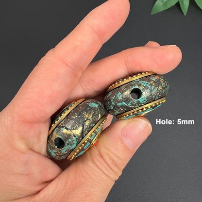 10PC Nepal Large Eye Beads - for Isabella Riley