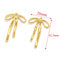 Stainless Steel Bow-18K