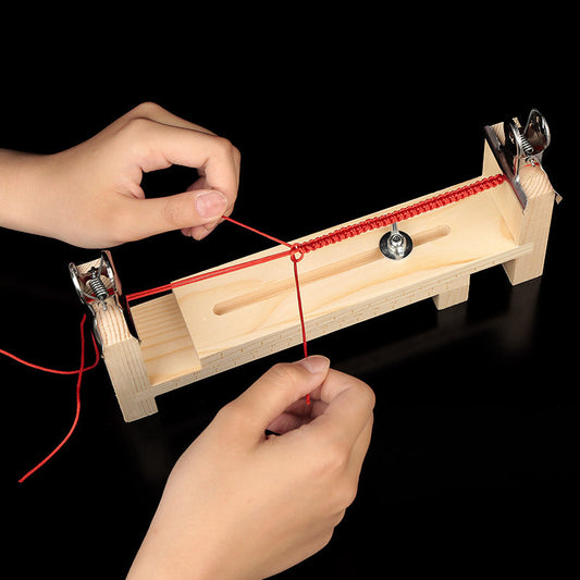 Wood Bracelet Jig, Adjustable Paracord Jig Bracelet Maker DIY Hand Knitting Wristband Jig for Bracelets Necklaces Car Hangings