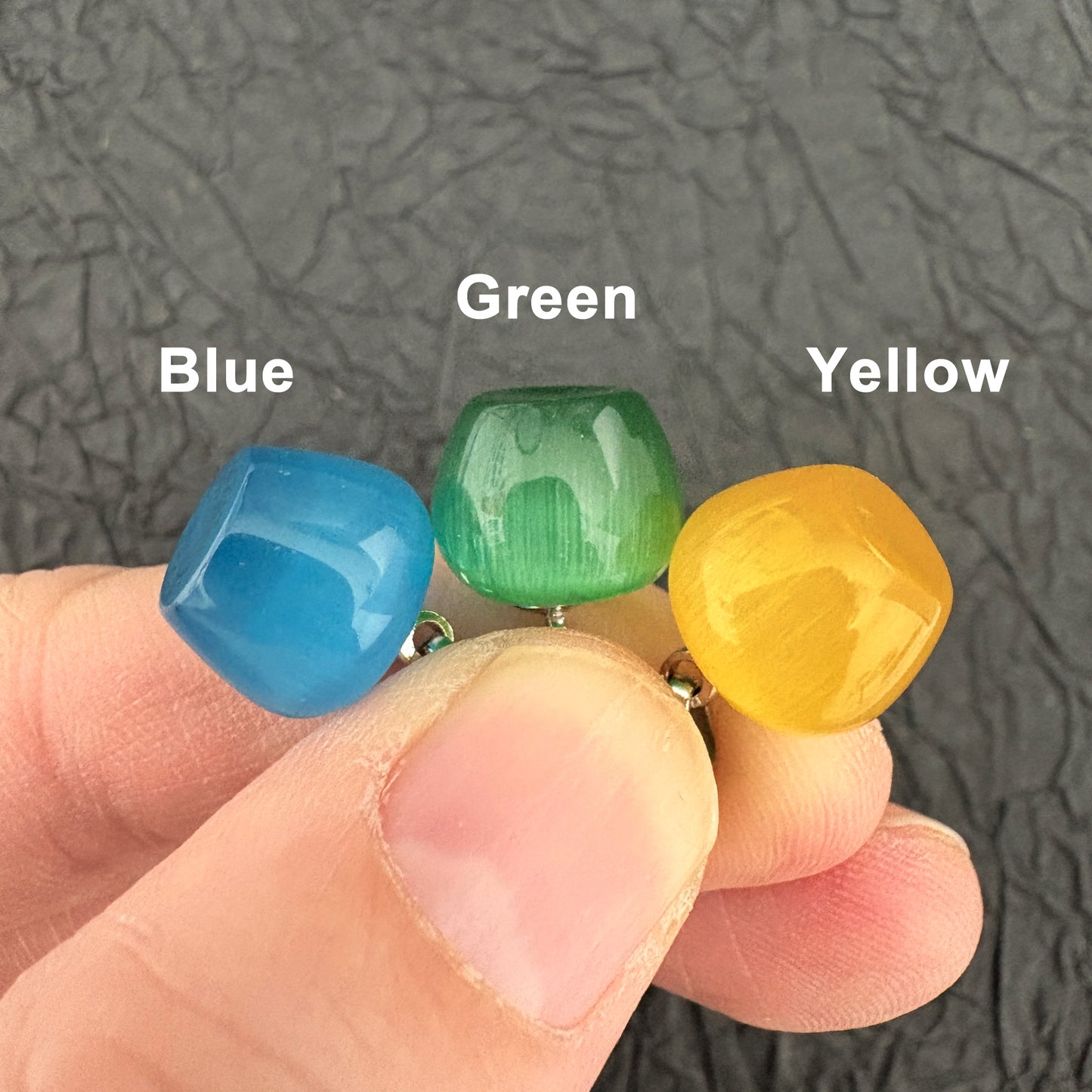 Red/Green Apple Brooch with Paper Crane Charm, 18K Gold Plated Stainless Steel chain Safety Pin