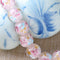 Glass Petal Beads - Pink