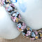Glass Petal Beads - Black