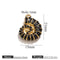Conch Pendant - Black