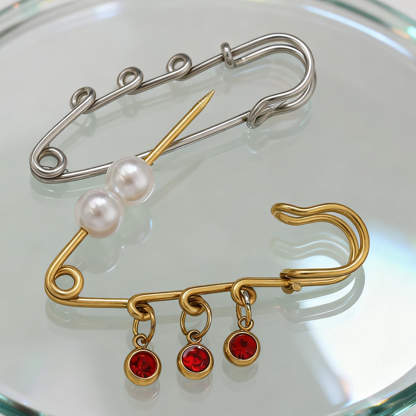 Stainless Steel DIY Brooch Findings - Jewelry Making Supplies for Handmade Brooches