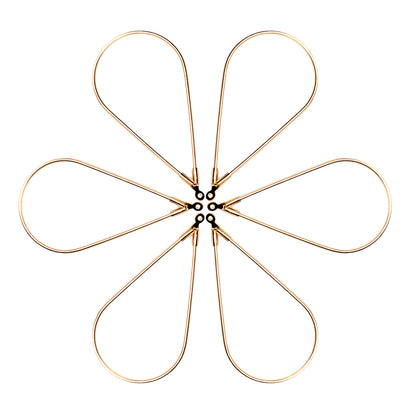 10PCS Copper Water Drop Earring Hoop & Clip Kit | DIY Handmade Ear Jewelry Making Supplies, Complete Earring Craft Kit