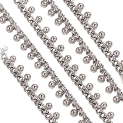 1 Meter Stainless Steel Bead Chain -  DIY Necklace/Bracelet Chain