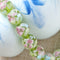 Glass Petal Beads - Yellow Green