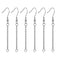 2Pairs Stainless Steel Earrings Hook-Silver