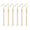 2Pairs Stainless Steel-18K