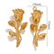Stainless Steel 3D Rose Pendant A