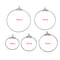 20PCS Stainless Steel Earring Loops - Sliver