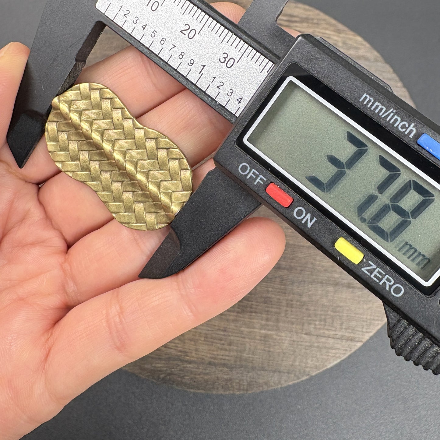 4PCS Antique Bronze Woven Geometric Fan Beads, Ethnic Bohemian fan-shaped Spacers for Jewelry Making, Vintage Jewelry Finding ﻿
