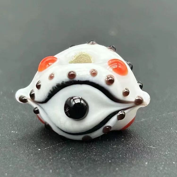 Lampwork Glass Eye Beads – Handmade DIY Jewelry Supplies, Craft Beads, Unique Glass Eyes